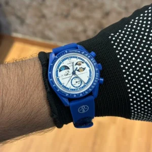 Premium Omega Mission To Earthphase Watch For Men (FGS171) - stayhit.in