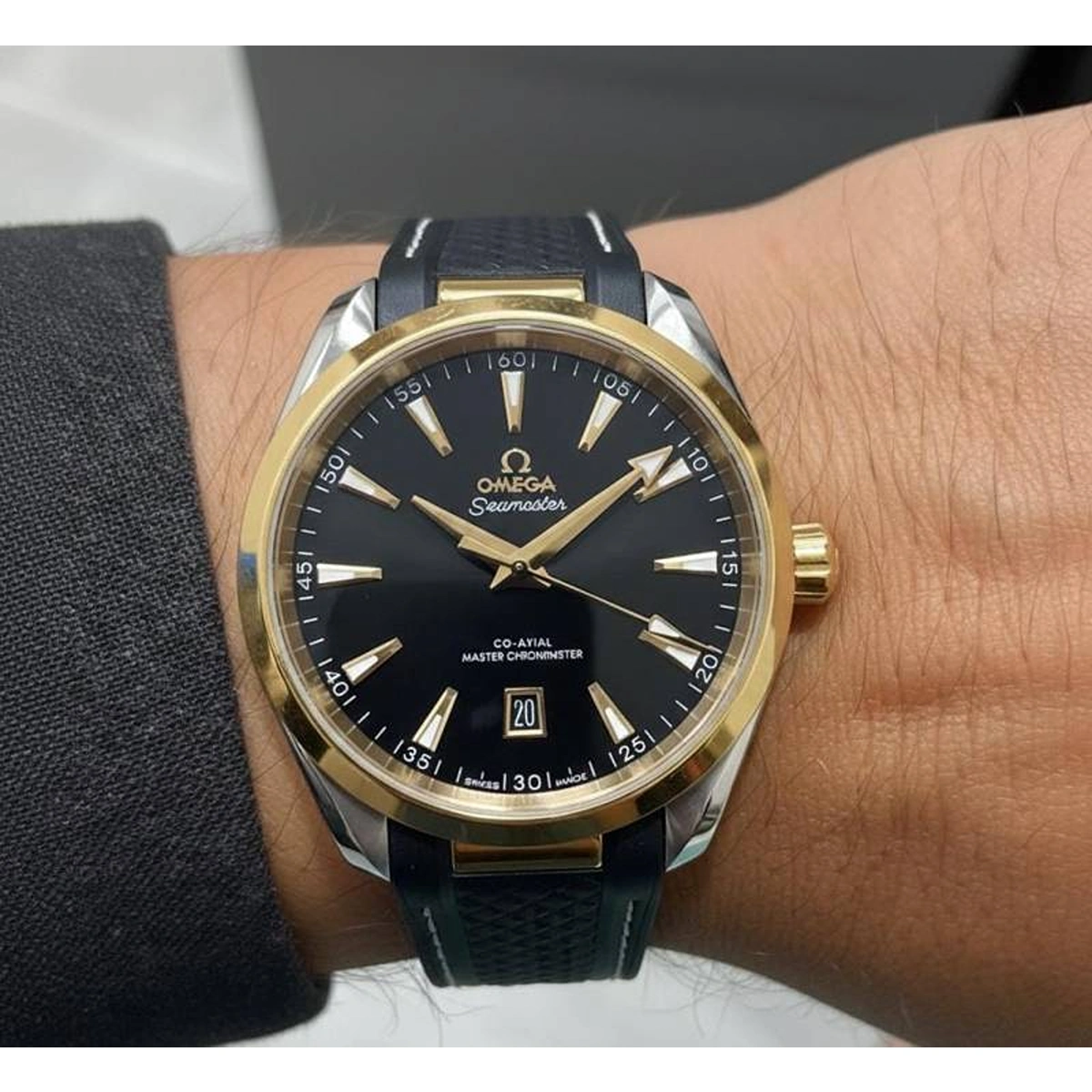 Premium Omega Seamaster Aqua Terra Watch For Men (SOS102) - stayhit.in Premium Omega Seamaster Aqua Terra Watch For Men (SOS102) - stayhit.in