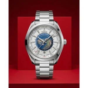 Premium Omega Seamaster Aqua Terra Watch World Map For Men (WS200) - stayhit.in