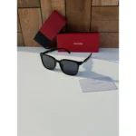 Premium Prada Sunglasses Full Black For Men (BOT3250) - stayhit.in