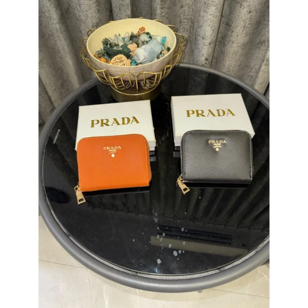 Premium Prada Wallet Saffiano Leather Zip With Box For Women (LAB1159) - stayhit.in Premium Prada Wallet Saffiano Leather Zip With Box For Women (LAB1159) - stayhit.in