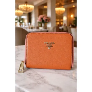 Premium Prada Wallet Saffiano Leather Zip With Box For Women (LAB1160) - stayhit.in