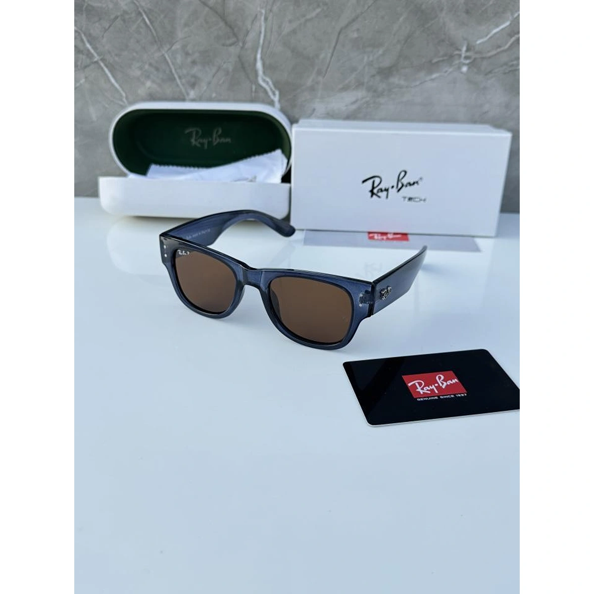Premium Rayban Sunglasses Blue Brown For Men (BOT3266) - stayhit.in Premium Rayban Sunglasses Blue Brown For Men (BOT3266) - stayhit.in