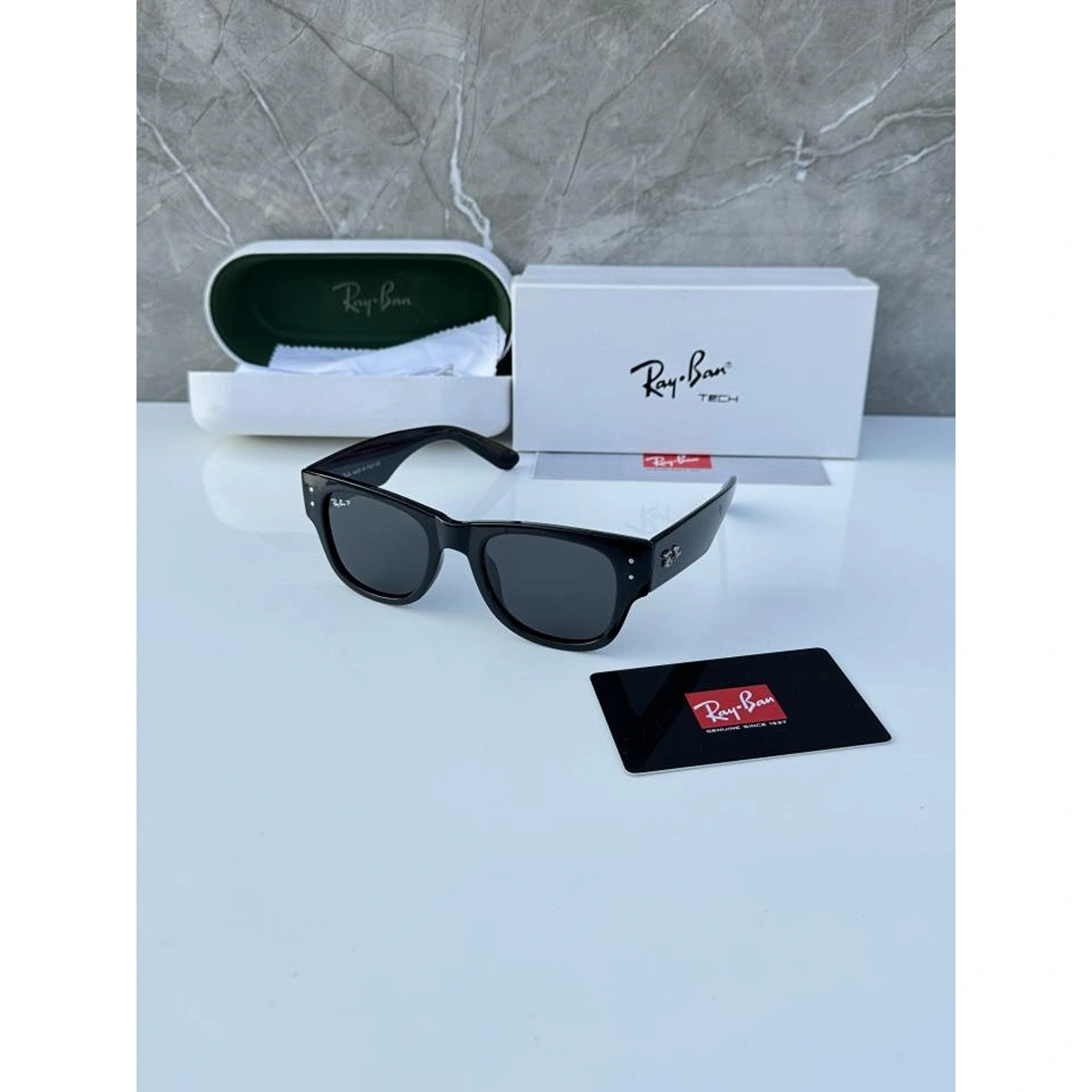 Premium Rayban Sunglasses Full Black For Men (BOT3248) - stayhit.in