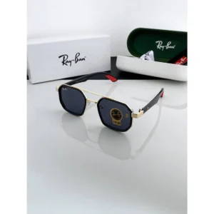 Premium Rayban Sunglasses Gold Black For Men (BT67) - stayhit.in