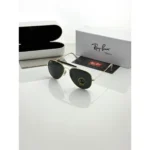 Premium Rayban Sunglasses Golden Black For Men (BOT3437) - stayhit.in
