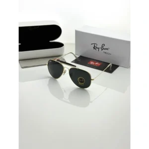 Premium Rayban Sunglasses Golden Black For Men (BOT3437) - stayhit.in