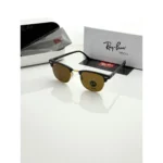 Premium Rayban Sunglasses Golden Brown For Men (BOT3553) - stayhit.in