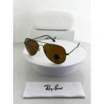Premium Rayban Sunglasses Gun Brown For Men (BT64) - stayhit.in