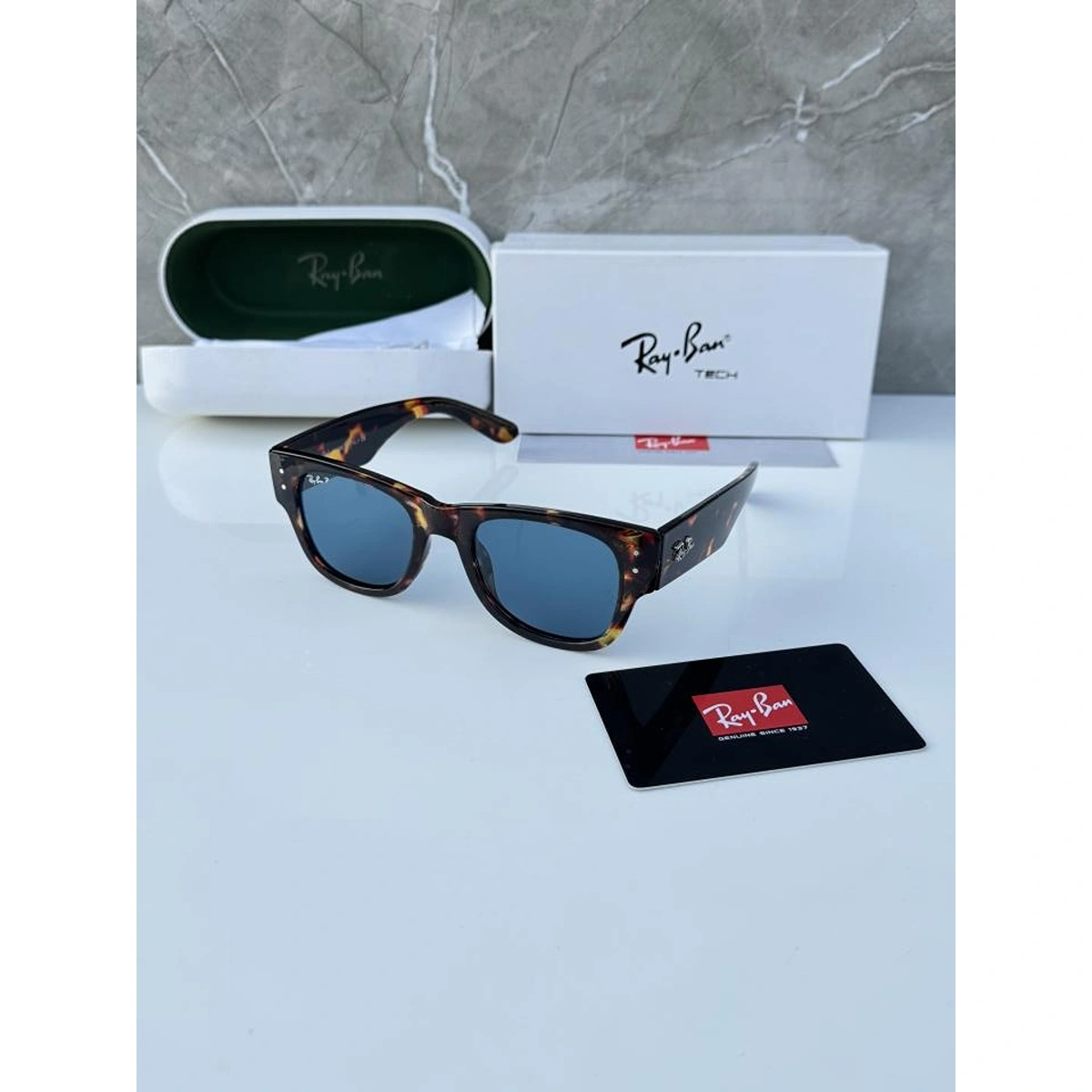 Premium Rayban Sunglasses Tiger Blue For Men (BOT3412) - stayhit.in