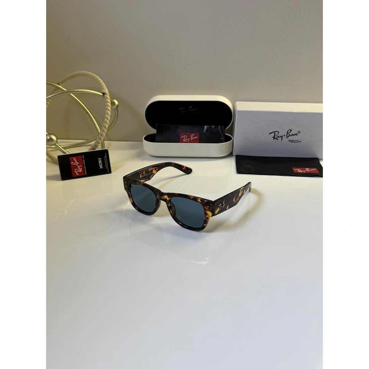Premium Rayban Sunglasses Tiger Blue For Men (BOT3439) - stayhit.in