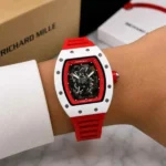 Premium Richard Mille Skeleton Watch Red For Men (FGS179) - stayhit.in