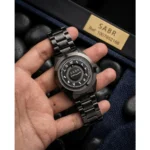 Premium Sabr Magnetic Watch Black For Men (SOS626) - stayhit.in
