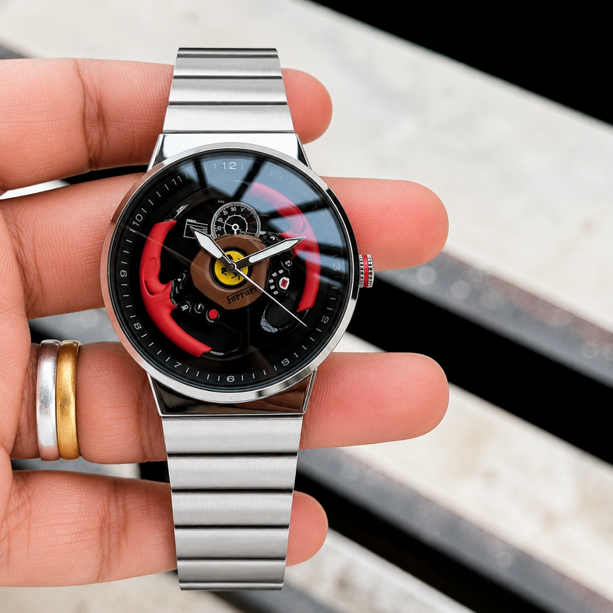 Premium Scuderia Ferrari Watch All Working For Men (SOS656) - stayhit.in Premium Scuderia Ferrari Watch All Working For Men (SOS656) - stayhit.in