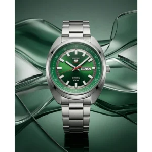 Premium Seiko 5 Sports Watch Turtle Green For Men (SOS578) - stayhit.in