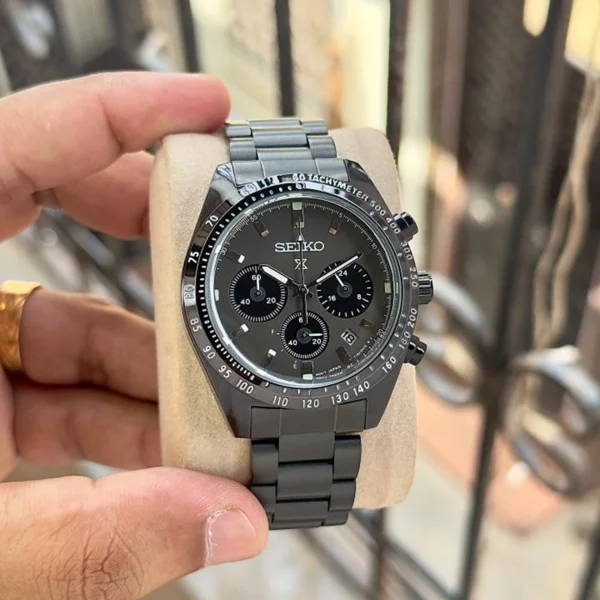 Premium Seiko Prospex Speedtimer Watch Black Grey For Men (BOT3903) - stayhit.in Premium Seiko Prospex Speedtimer Watch Black Grey For Men (BOT3903) - stayhit.in