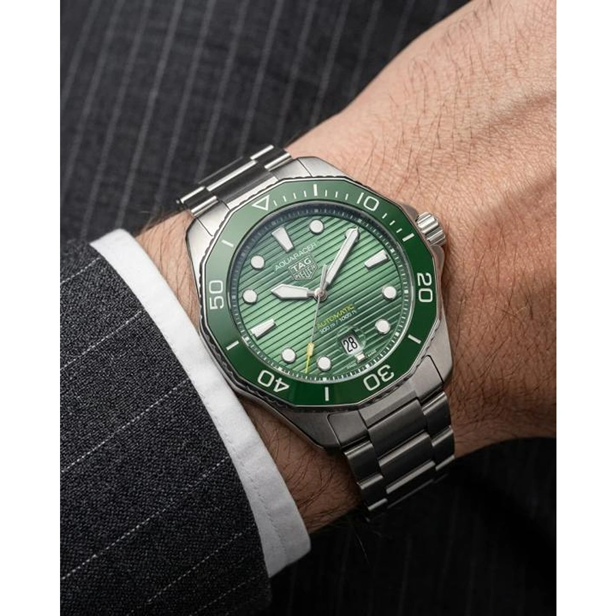 Premium Tag Heuer Aquaracer Watch 300M Date Automatic For Men (WS140) - stayhit.in