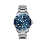 Premium Tag Heuer Aquaracer Watch Silver Blue For Men (WS141) - stayhit.in