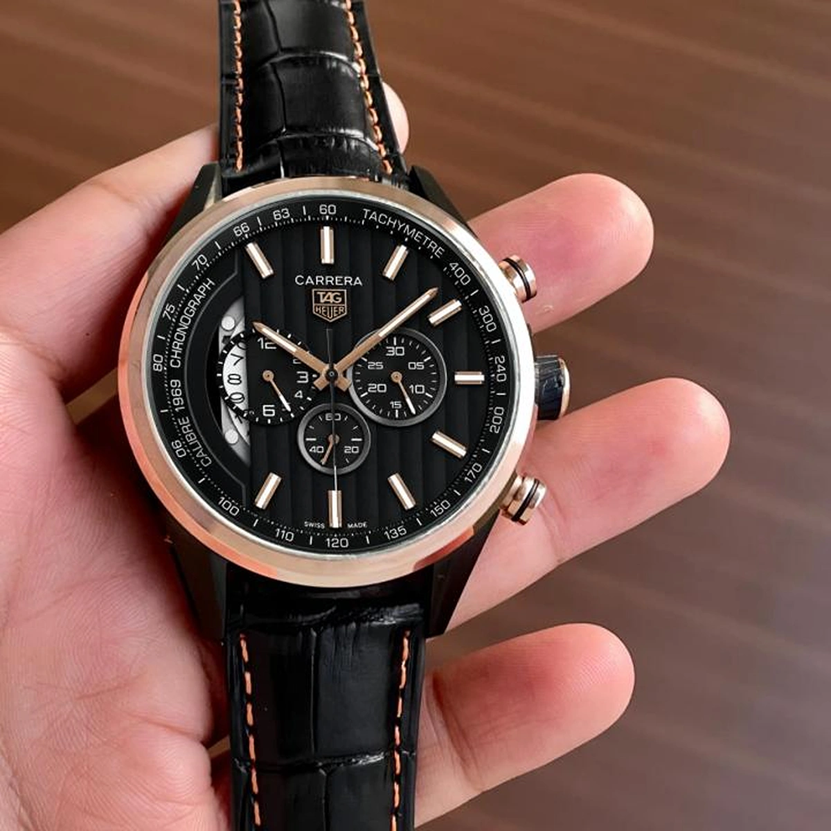 Premium Tag Heuer Carrera Watch Rose Gold For Men (BOT3718) - stayhit.in Premium Tag Heuer Carrera Watch Rose Gold For Men (BOT3718) - stayhit.in