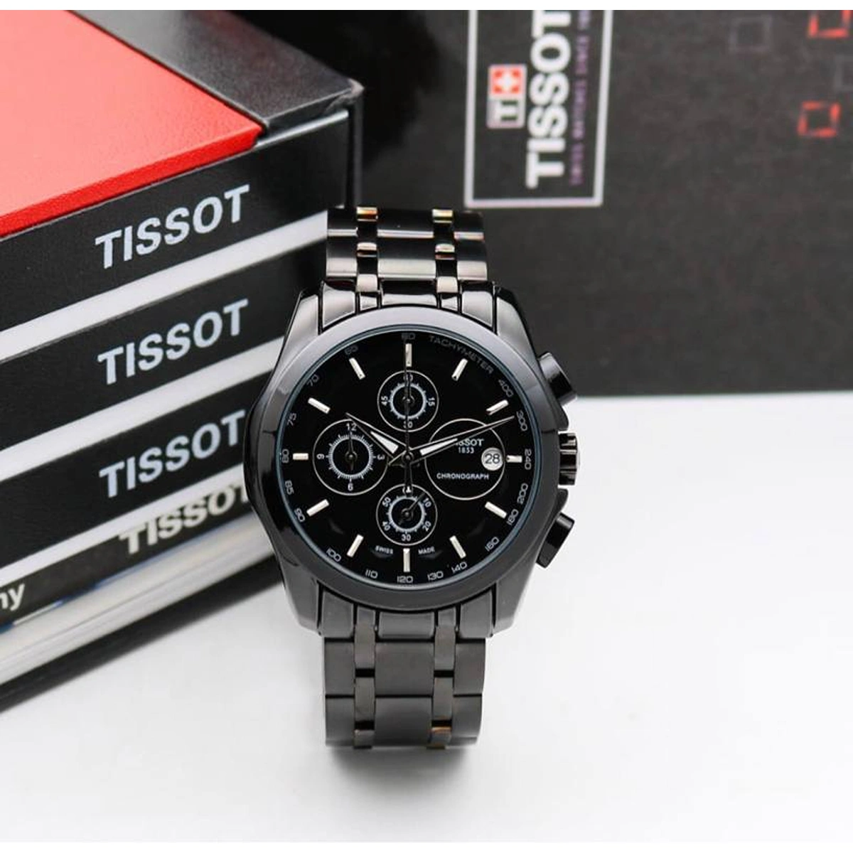 Premium Tissot 1853 Couturier Watch Black For Men (FGS59) - stayhit.in Premium Tissot 1853 Couturier Watch Black For Men (FGS59) - stayhit.in