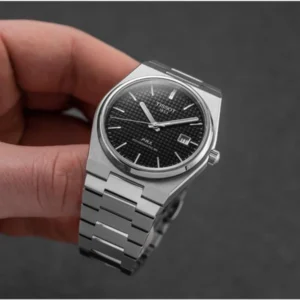 Premium Tissot Prx Automatic Watch Silver Black For Men (BOT3919) - stayhit.in