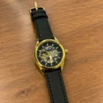 Premium Tommy Skeleton Leather Watch For Men (FGS177) - stayhit.in