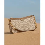 Premium Tory Burch Jacquard Shoulder Bag With Og Box For Women (BT119) - stayhit.in
