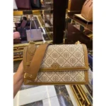 Premium Tory Burch Monogram Jacquard Shoulder Bag For Women (LAB314) - stayhit.in