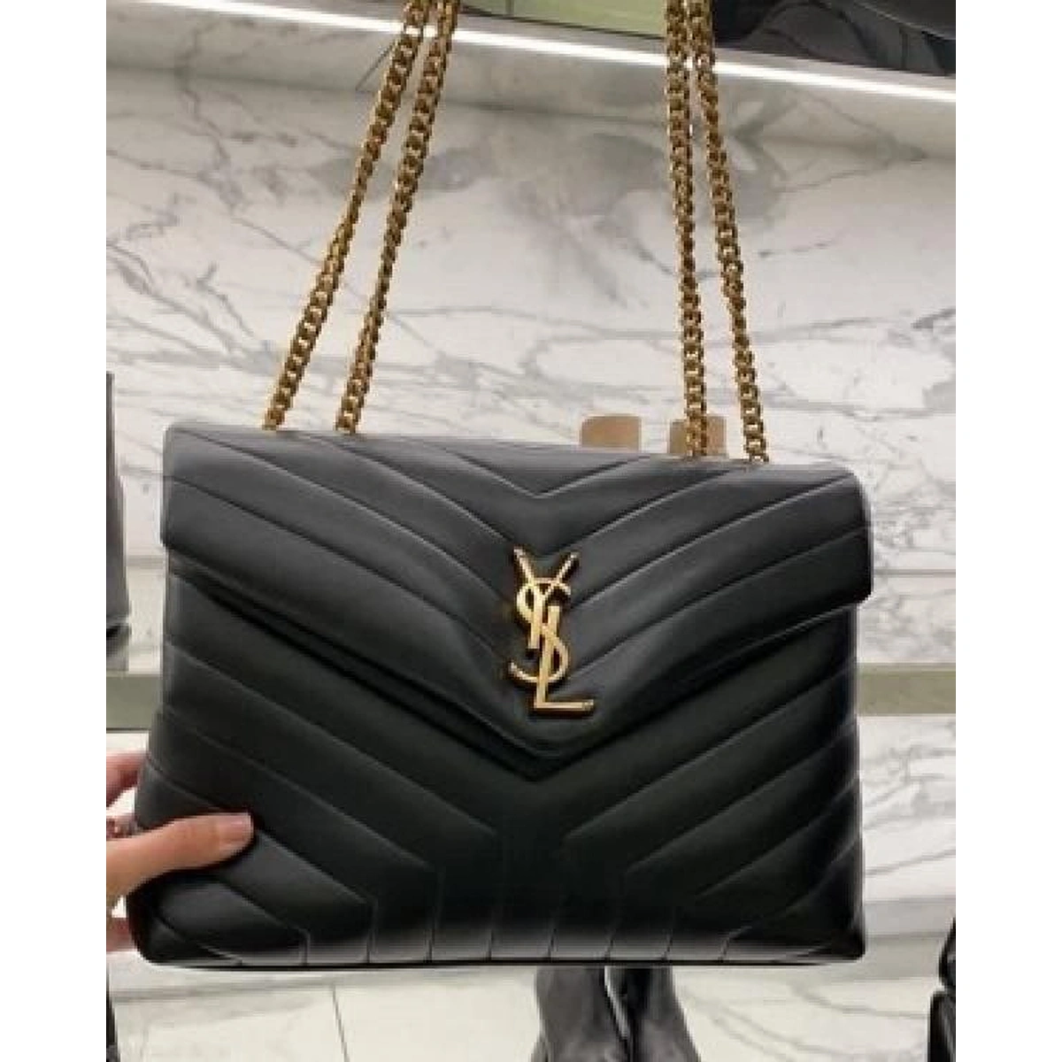 Premium Ysl Lou Lou Medium Sling Bag With Double Box For Women (LAB807) - stayhit.in Premium Ysl Lou Lou Medium Sling Bag With Double Box For Women (LAB807) - stayhit.in