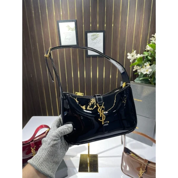 Premium Ysl Patent Hobo Bag Black With Og Box For Women (BOT2813) - stayhit.in Premium Ysl Patent Hobo Bag Black With Og Box For Women (BOT2813) - stayhit.in