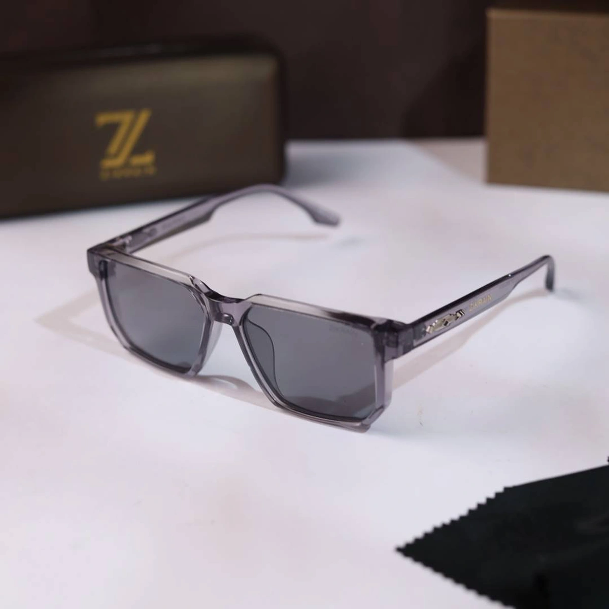 Premium Zikrain Sunglasses Grey For Men (SOS310) - stayhit.in