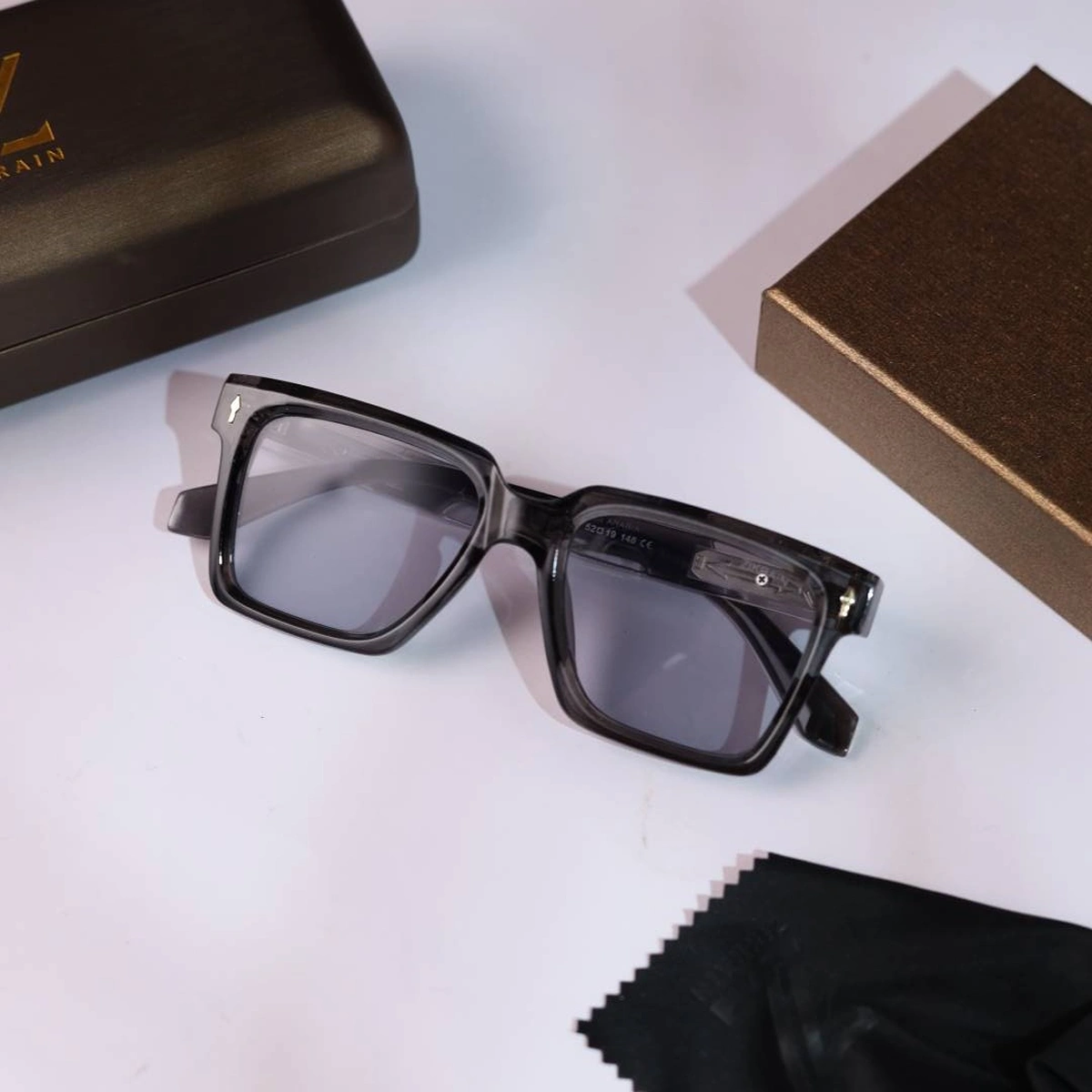 Premium Zikrain Sunglasses Grey For Men (SOS311) - stayhit.in