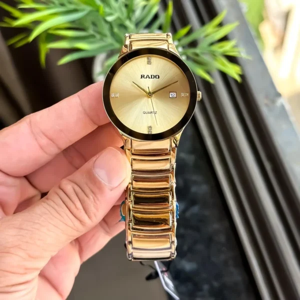 Rado Auto Watch Full Gold For Men Rado Auto Watch Full Gold For Men