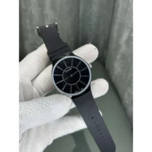 Rado Quartz Watch Silver Black For Men