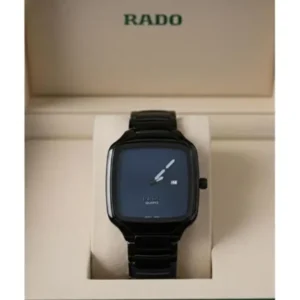 Rado True Square Watch Black Blue For Men