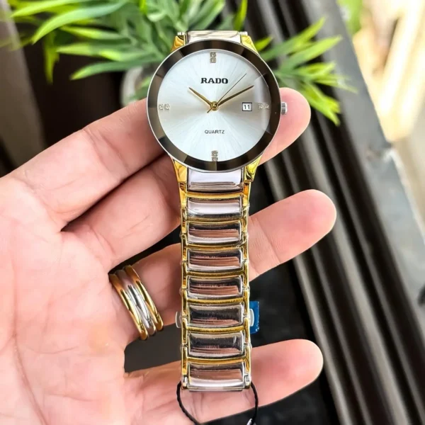Rado Watch Silver Gold Silver For Men Rado Watch Silver Gold Silver For Men