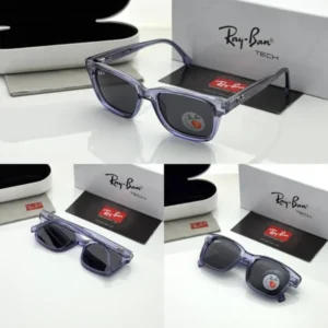Rayban Sunglass Purple Transparent For Men
