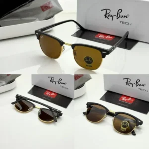 Rayban Sunglasses Golden Brown For Men