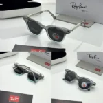 Rayban Sunglasses Grey Black For Men