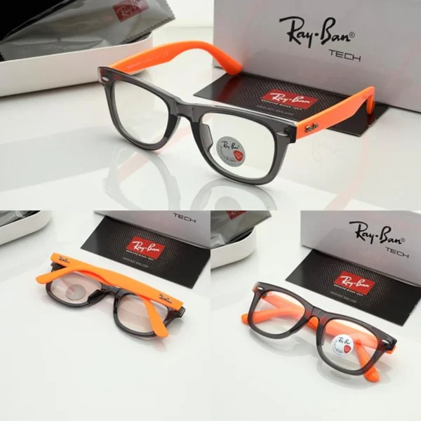 Rayban Sunglasses Grey Orange For Men Rayban Sunglasses Grey Orange For Men