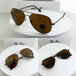 Rayban Sunglasses Gun Brown For Men