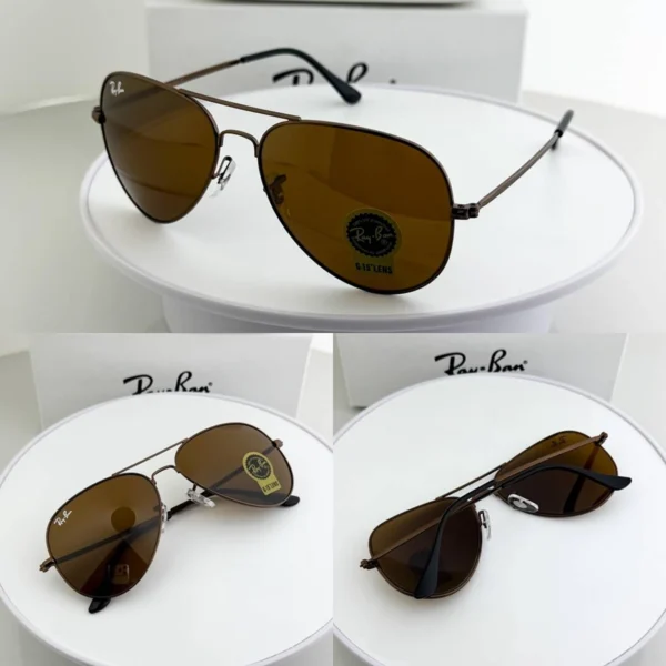 Rayban Sunglasses Gun Brown For Men