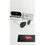 Rayban Sunglasses Silver Black For Men