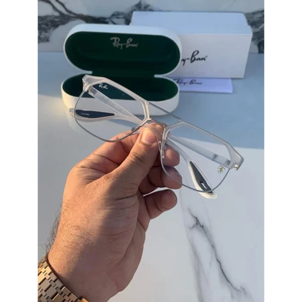 Rayban Sunglasses White Plano For Men
