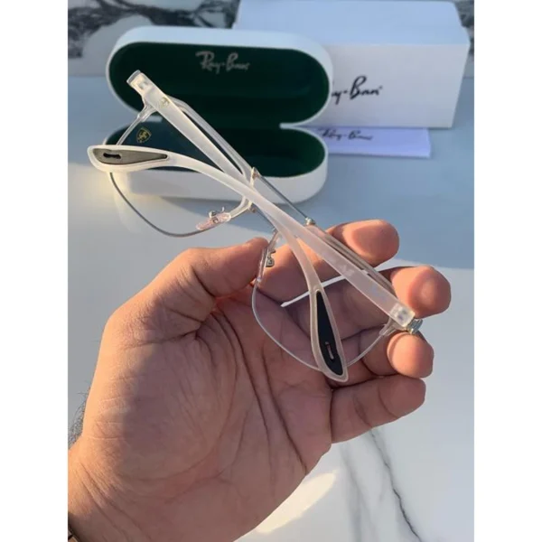 Rayban Sunglasses White Plano For Men