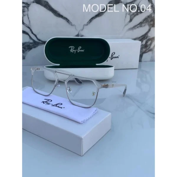 Rayban Sunglasses White Plano For Men