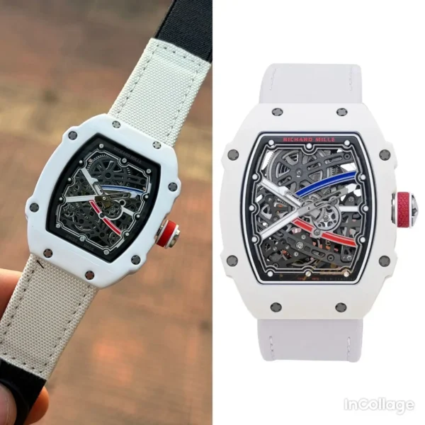 Richard Mille Rm67-02 Watch White For Men Richard Mille Rm67-02 Watch White For Men