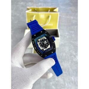 Richard Mille Skeleton Watch Blue For Men