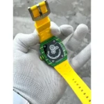 Richard Mille Watch Yellow Strap For Men
