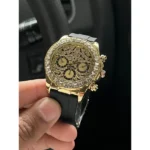 Rolex Tiger Watch Gold For Men